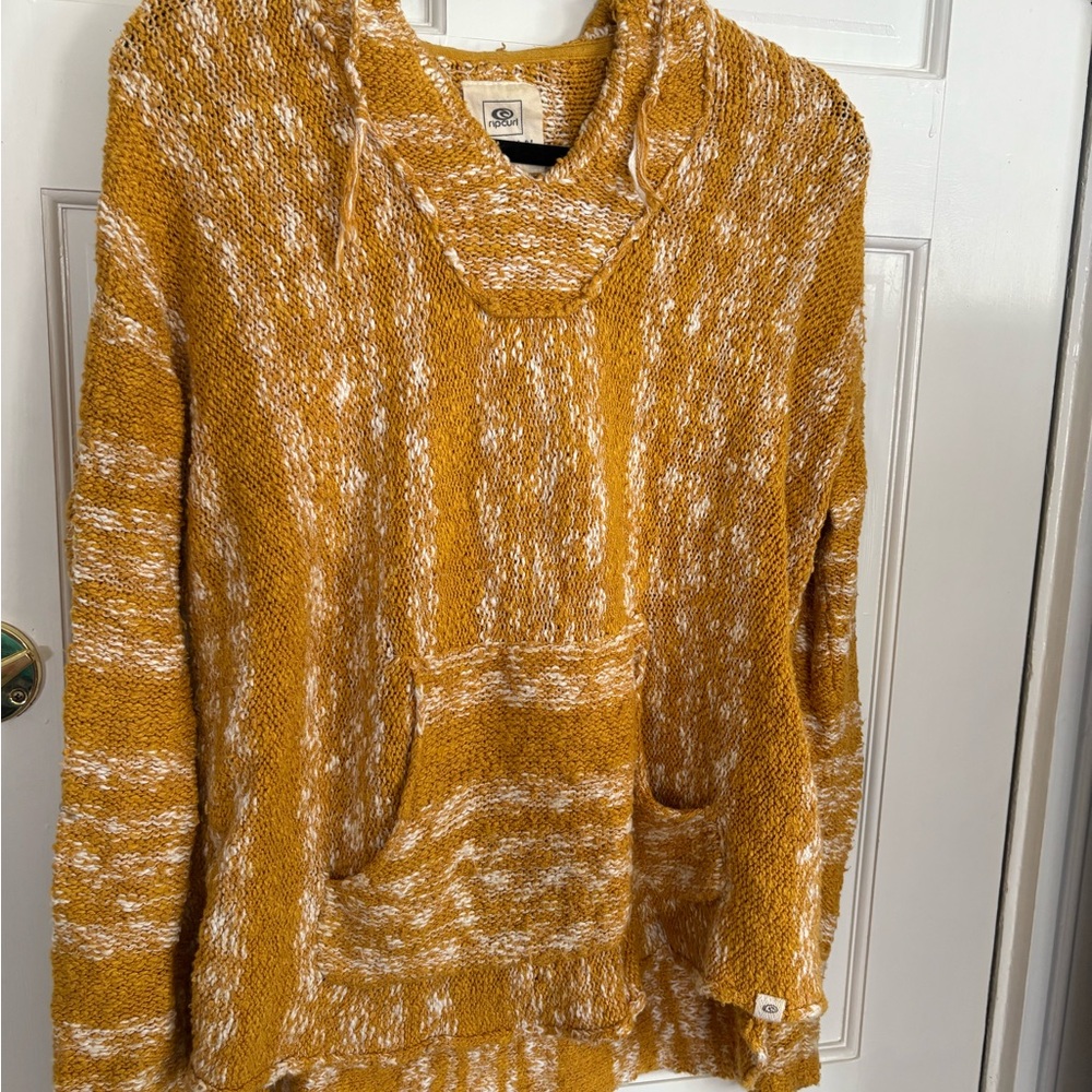 Cozy Ripcurl Mustard Sweater